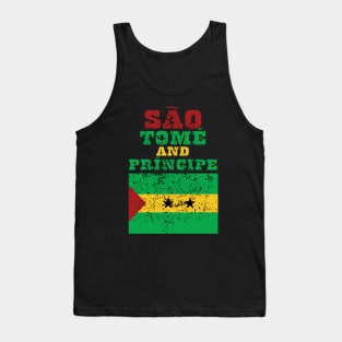 Flag of Sao Tome and Principe Tank Top